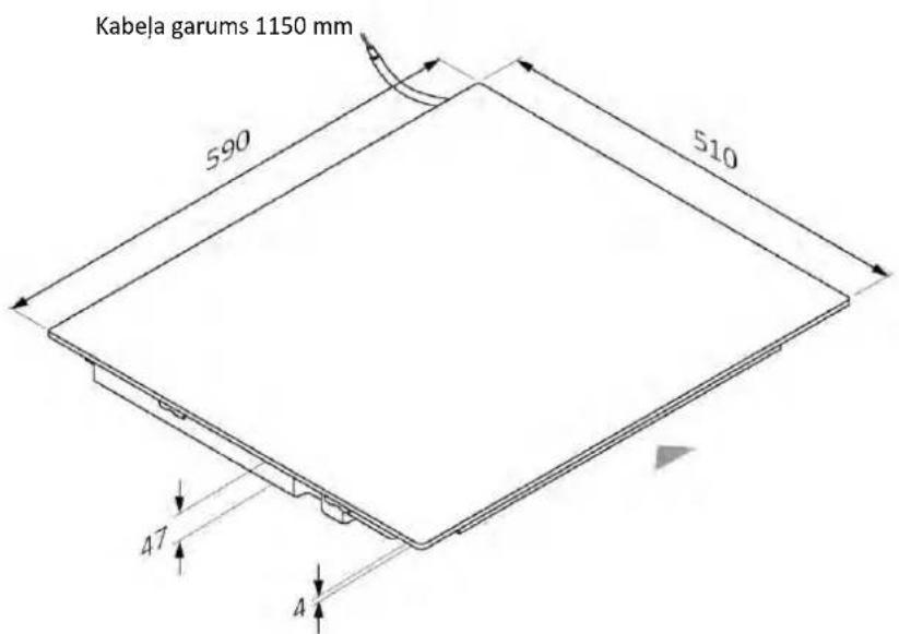 HAIER HAIFB54IRCS - Platums 60 - 1