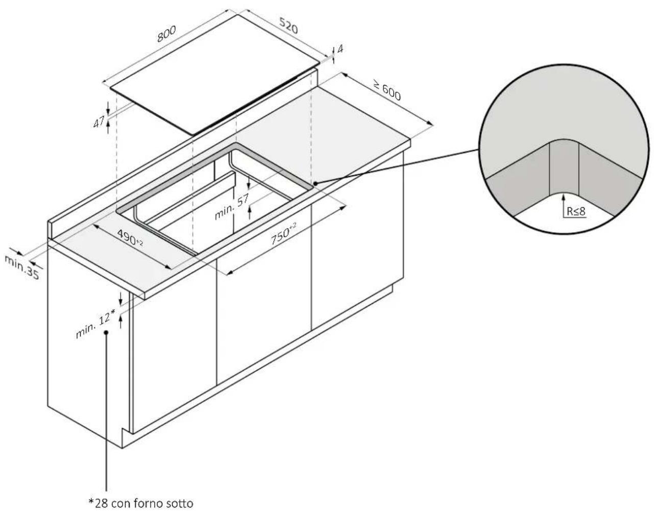 HAIER HAIFB54IRCS - Piano cottura da 80 - 1