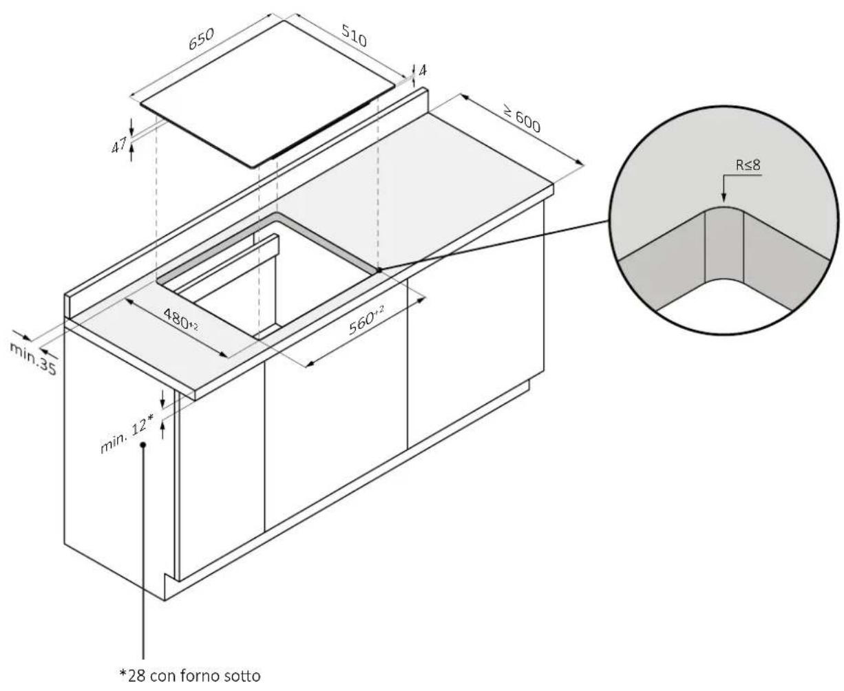 HAIER HAIFB54IRCS - Piano cottura da 65 - 1