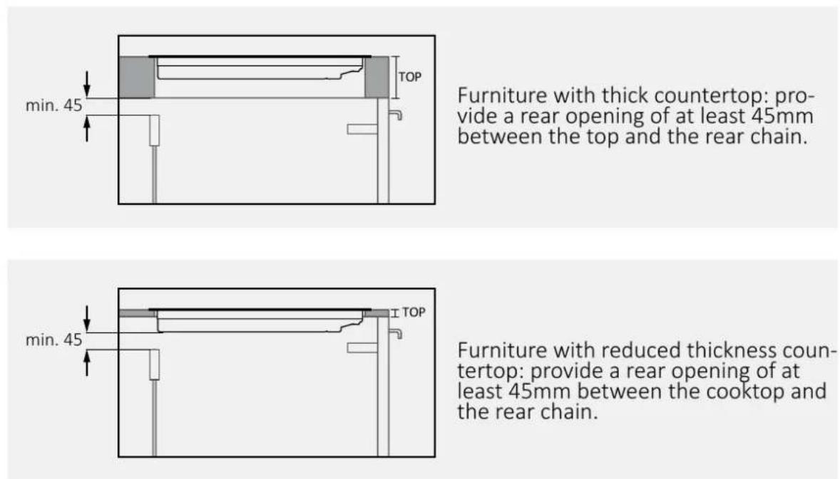 HAIER HAIFB54IRCS - Top thickness - 1