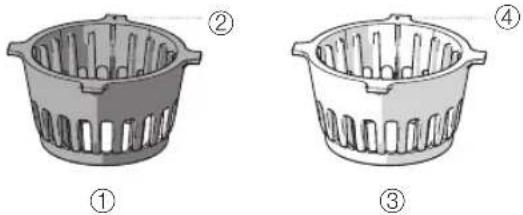Hurom H101 Easy Clean - Guide des composants (chambre) - 3