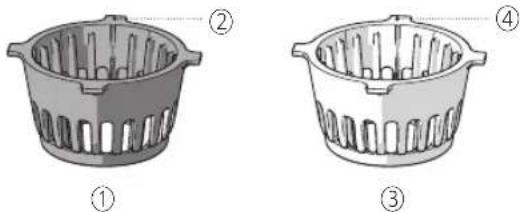 Hurom H101 Easy Clean - Outer Strainer - 1