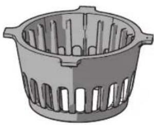 Hurom H101 Easy Clean - / Juice Strainer (Black) - 1