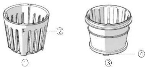 Hurom H101 Easy Clean - Screw - 1
