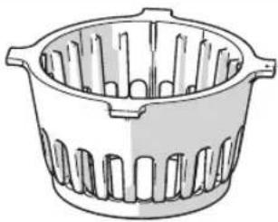 Hurom H101 Easy Clean - / Smoothie Strainer (Orange) - 1