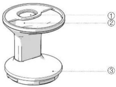 Hurom H101 Easy Clean - Guide des composants (chambre) - 1