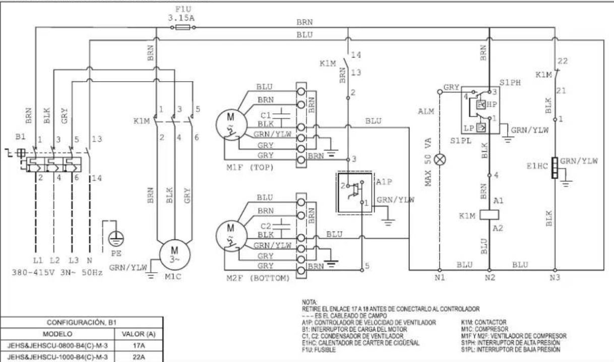 DAIKIN JEHSCU1000CM3 - Trifásico - 5