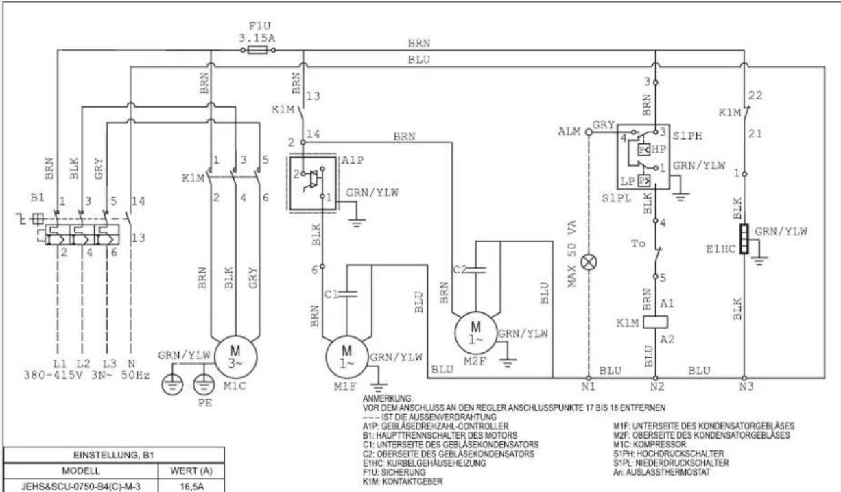 DAIKIN JEHSCU0350CM3 - Dreiphasig - 6