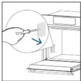 HAIER H6 ID66C3YTB1 - Changing the lateral bulb: - 2