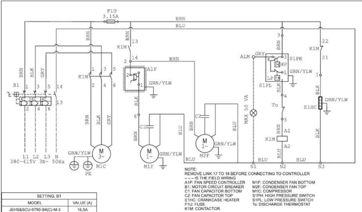 DAIKIN JEHSCU0600CM3 - Three Phase - 6
