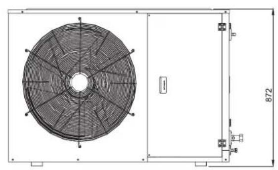 DAIKIN JEHSCU0600CM3 - Schémas d'encombrement - 9