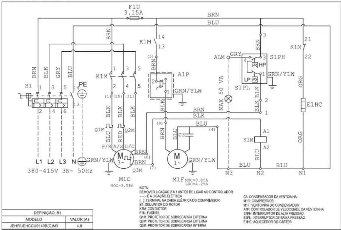 DAIKIN JEHSCU0600CM3 - Trifásico - 1