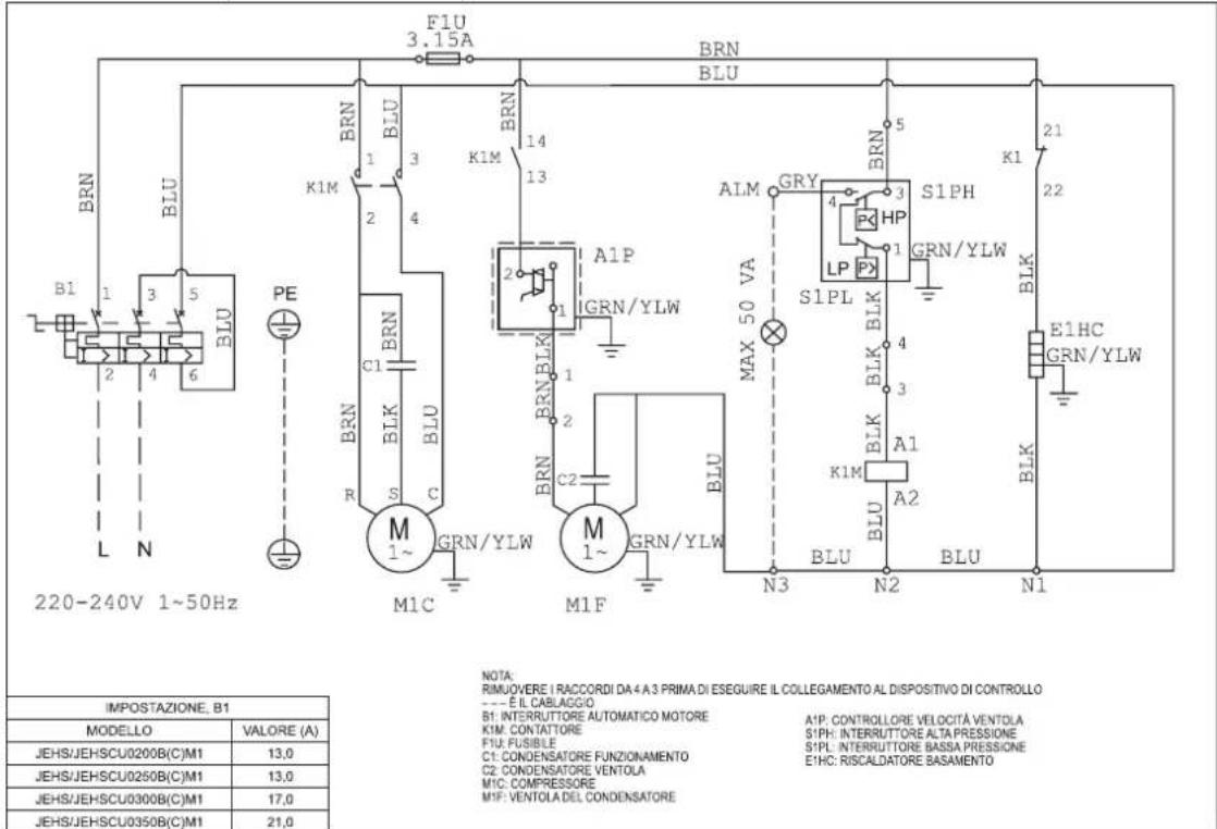 DAIKIN JEHSCU0600CM3 - Dati elettrici - 6