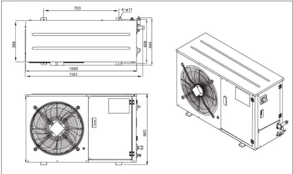 DAIKIN JEHCCU0040CM1 - Outline drawings - 2