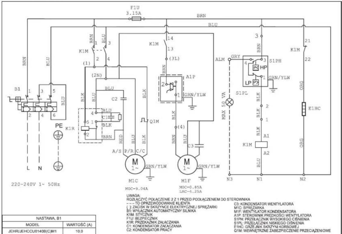 DAIKIN JEHCCU0040CM1 - Dane elektryczne - 4