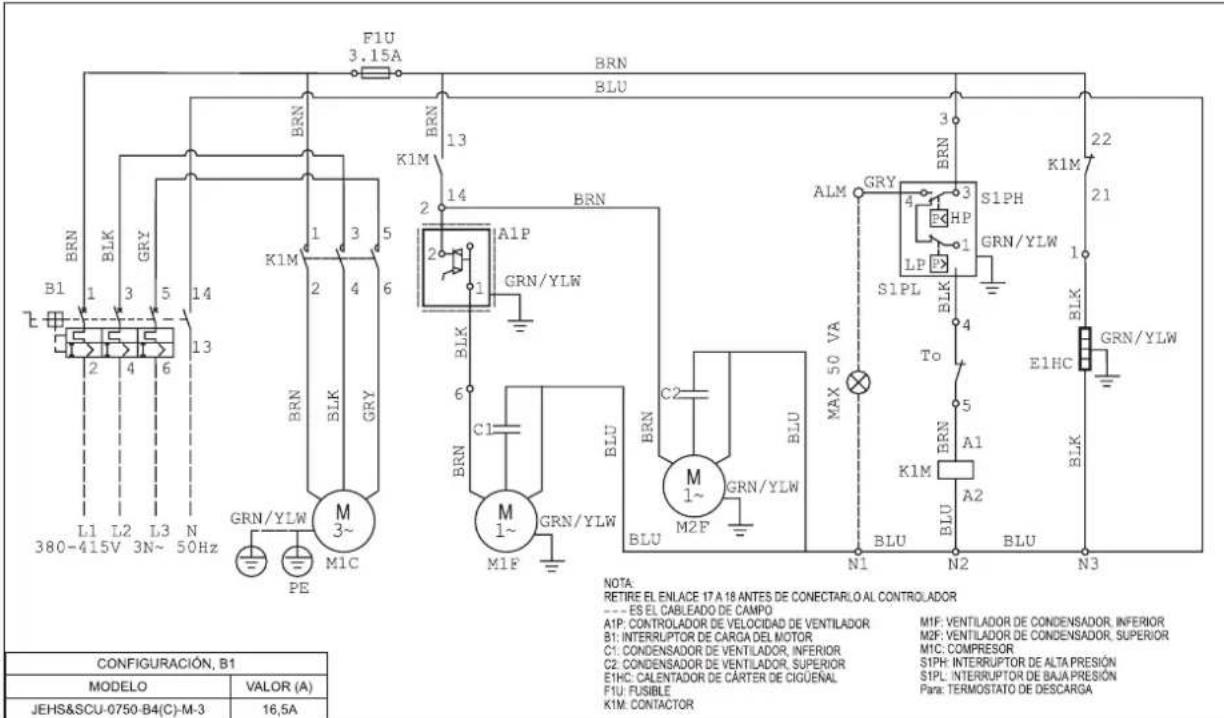 DAIKIN JEHCCU0040CM1 - Trifásico - 6