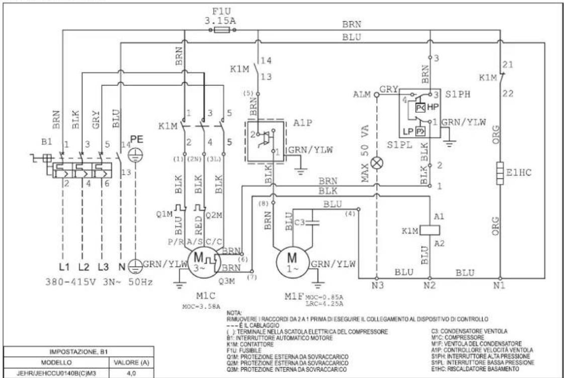 DAIKIN JEHCCU0095CM1 - Trifase - 1