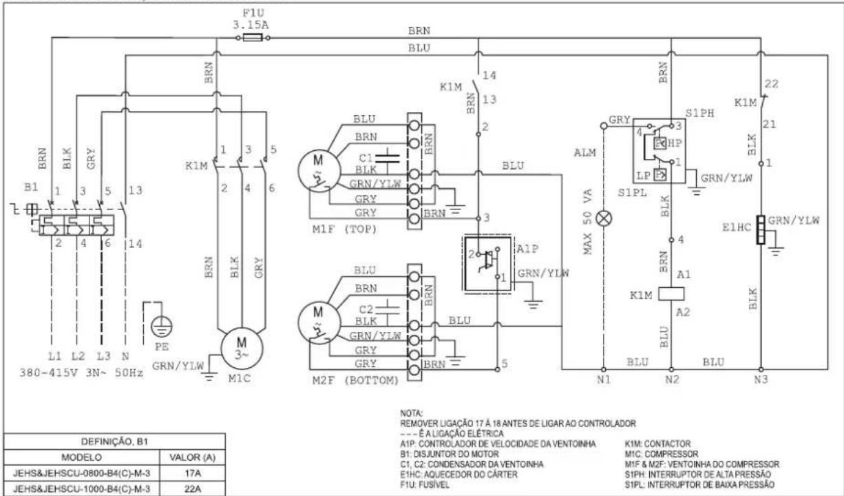 DAIKIN JEHCCU0095CM1 - Trifásico - 5