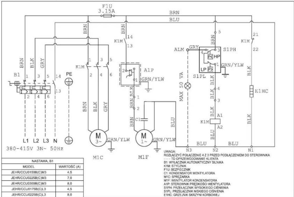 DAIKIN JEHCCU0067CM1 - Trójfazowy - 2