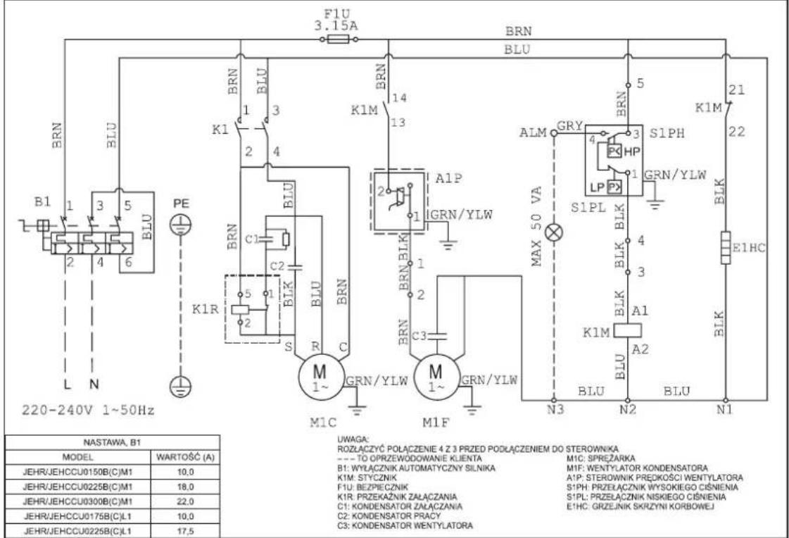 DAIKIN JEHCCU0067CM1 - Dane elektryczne - 5