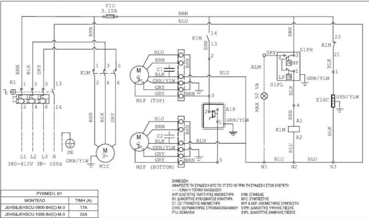 DAIKIN JEHCCU0067CM1 - Τριφασικό - 5