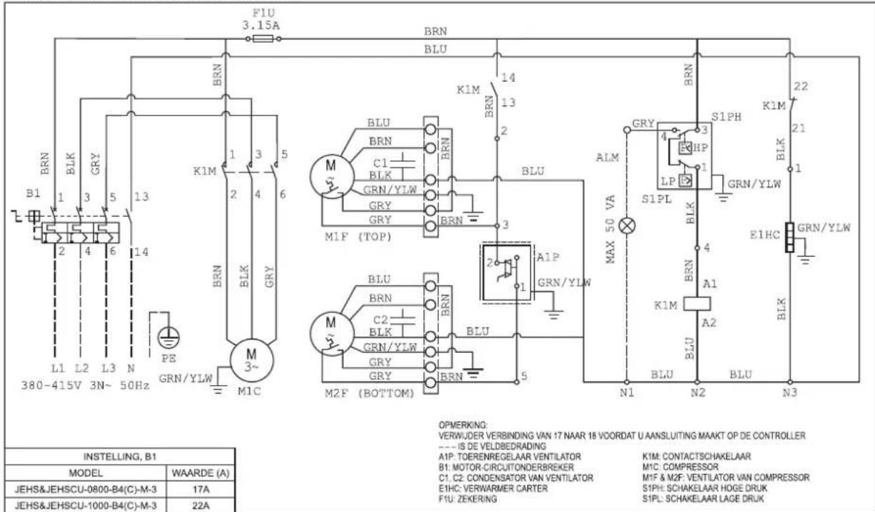 DAIKIN JEHCCU0100CM1 - EVI-unit series 4 - 3