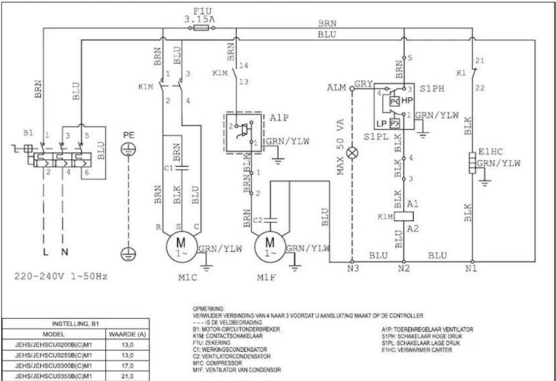DAIKIN JEHCCU0063CM1 - Schetsmatige Weergave - 10
