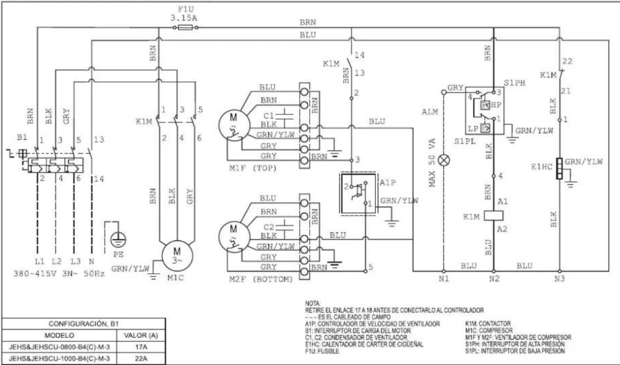 DAIKIN JEHCCU0051CM1 - Trifásico - 5