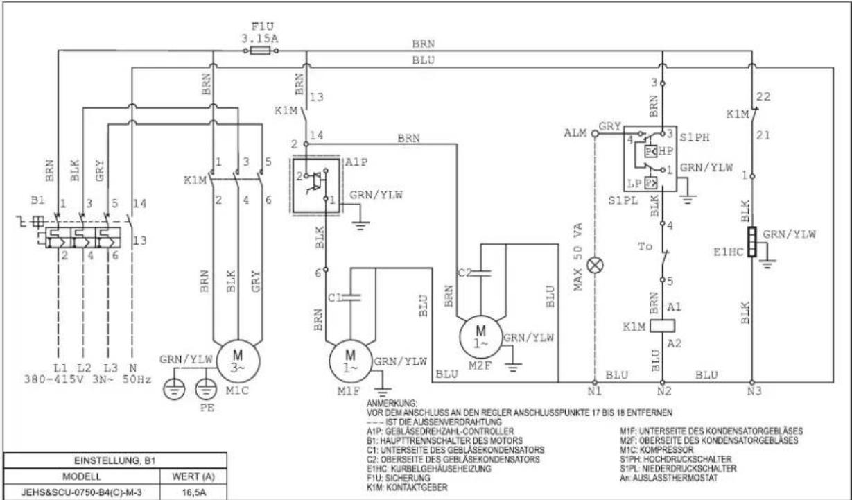 DAIKIN JEHSCU0600CL3 - Elektro-Daten - 4