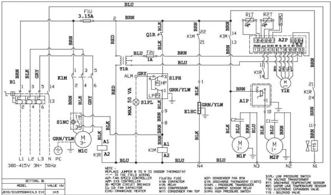 DAIKIN JEHSCU0600CL3 - Three Phase - 7