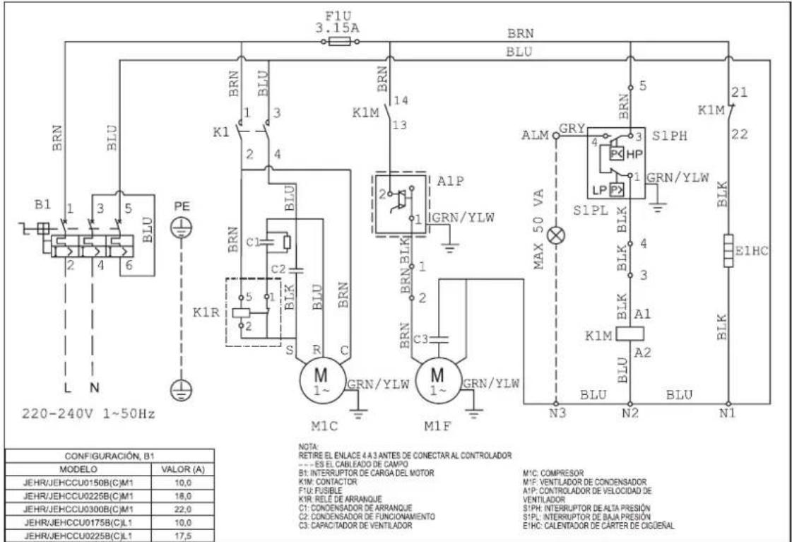 DAIKIN JEHSCU0300CL3 - Fase simple - 5