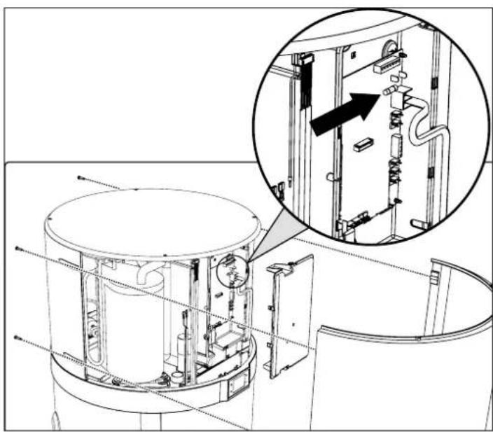 DAIKIN EKHHE260PCV37 - Vervanging van de zekering van de voedingskaart - 1