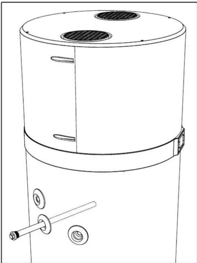 DAIKIN EKHHE260PCV37 - Sacrificial anode check/replacement - 1