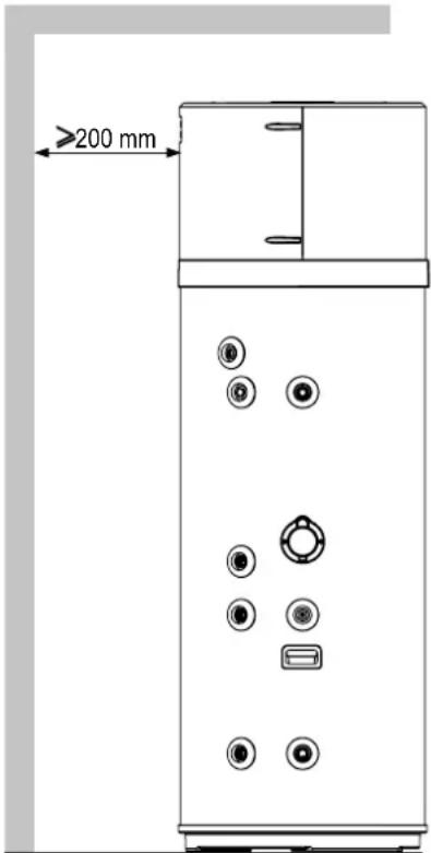 DAIKIN EKHHE260PCV37 - Vorbereitung des Installationsorts - 1