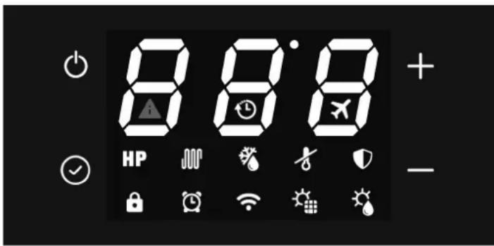 DAIKIN EKHHE260PCV37 - DESCRIPTION OF USER INTERFACE AND OPERATION OF EQUIPMENT - 1