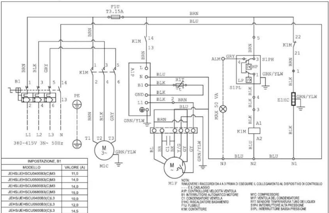 DAIKIN JEHSCU0750CL3 - Trifase - 4