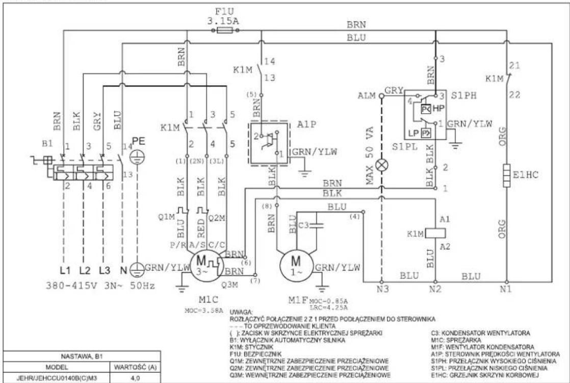 DAIKIN JEHSCU0750CL3 - Trójfazowy - 1