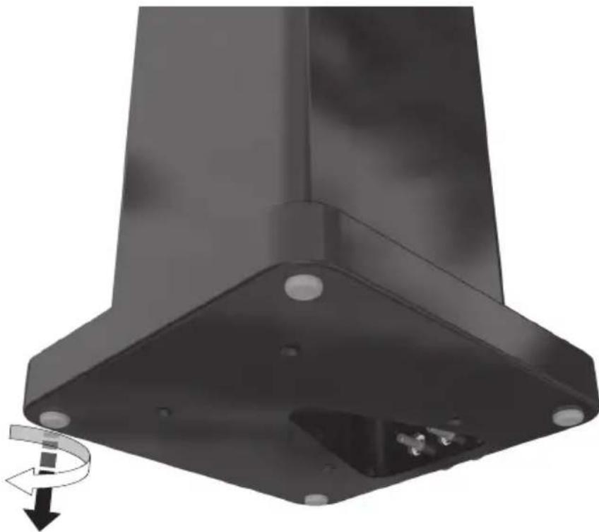 MONITOR AUDIO Radius One - Pieds et pointes du Radius 270 - 1