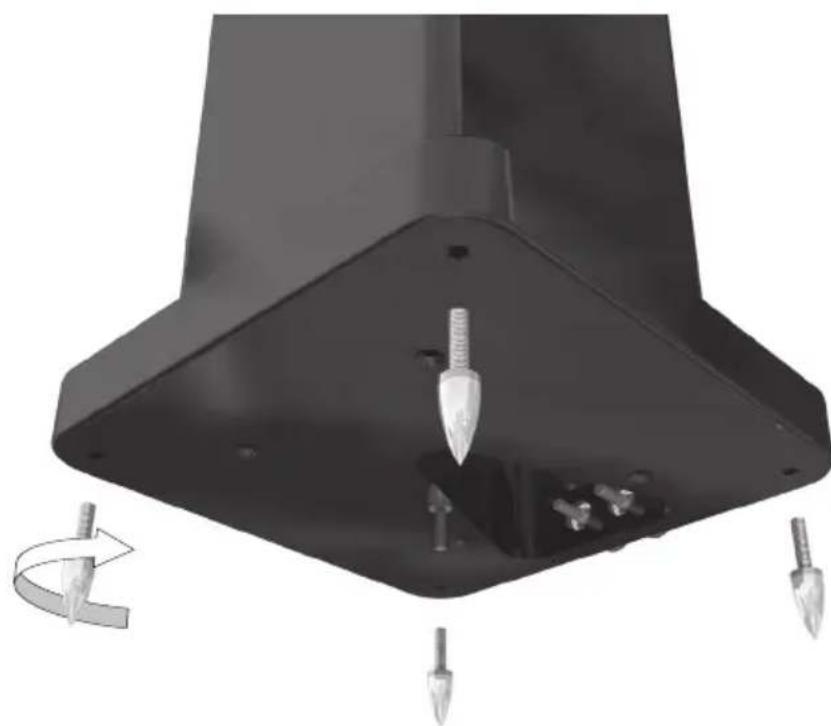 MONITOR AUDIO Radius One - Pieds et pointes du Radius 270 - 2