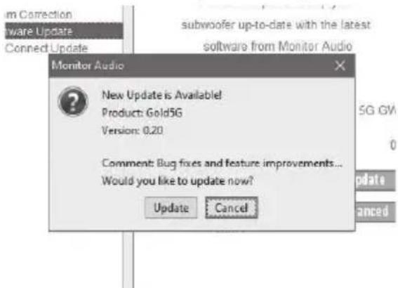 MONITOR AUDIO Gold 300 - Ręczna aktualizacja - 3