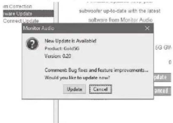 MONITOR AUDIO Gold 300 - Atualização automática. - 6