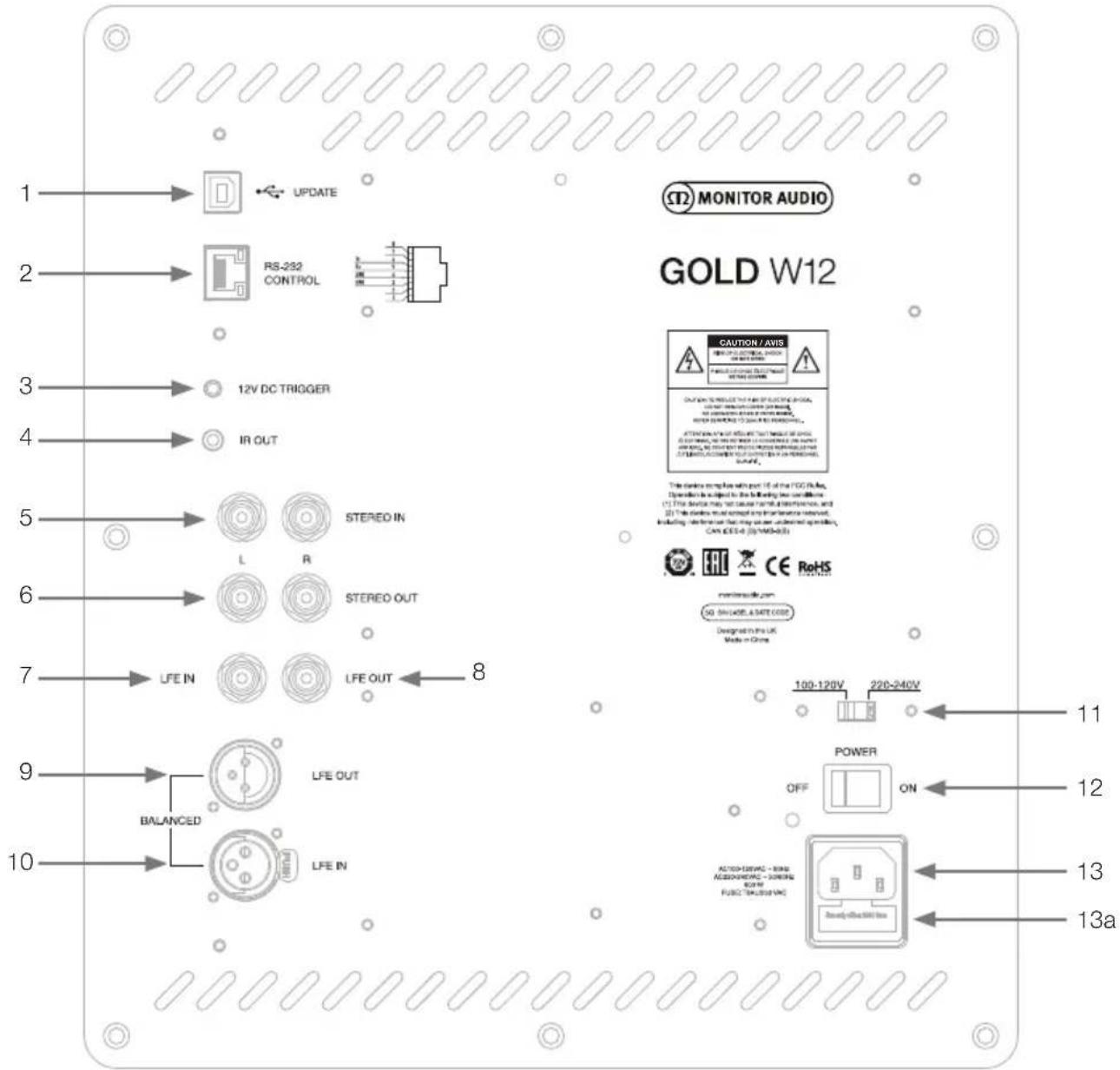 MONITOR AUDIO Gold 300 - Ножкі з шыпамі для драўляных падлог і падлог з цвёрдым пакрыццём - 1