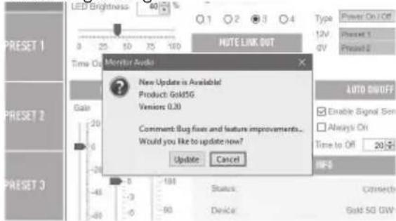 MONITOR AUDIO Gold 300 - Automatisches Update. - 1