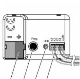 STEINEL UI8 KNX - Collegamento bus - 1