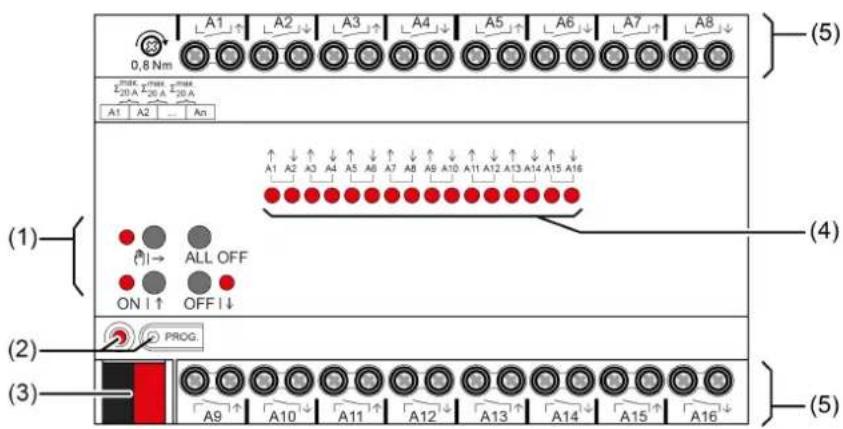 STEINEL UA24 KNX - Conception de l'appareil - 1