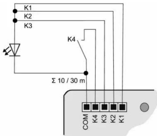 STEINEL UI4 KNX - DANGER! - 4