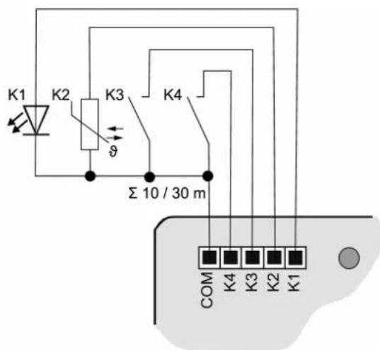 STEINEL UI4 KNX - DANGER! - 2