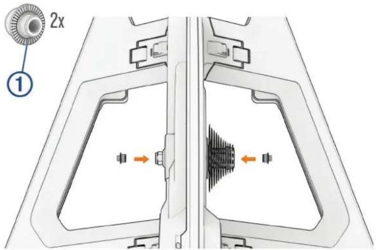GARMIN Tacx NEO 3M - Installation de votre vélo à axe à fixation rapide - 2