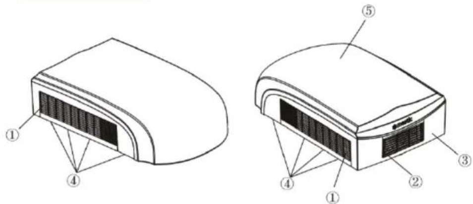 Mestic RTA-2500L - PARTS NAME - 2