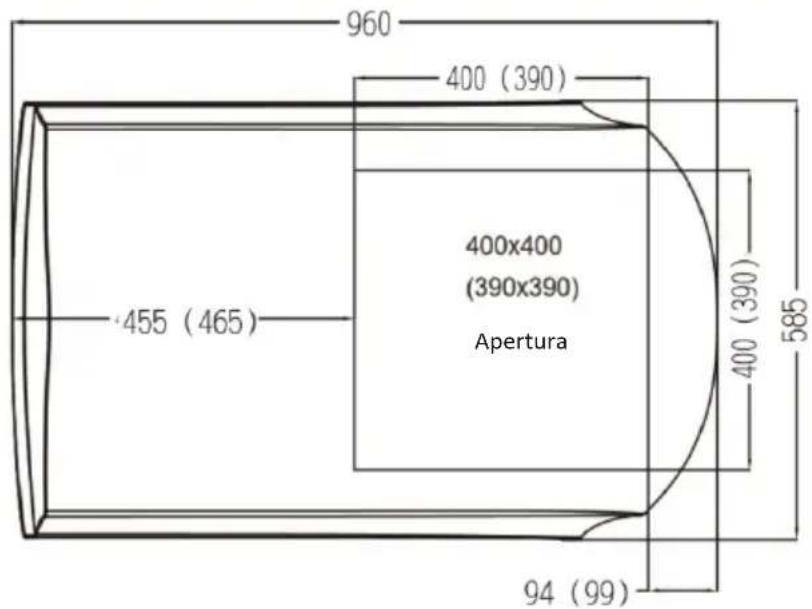 Mestic RTA-2500L - METODO D'INSTALLAZIONE DELLA PIASTRA DI MONTAGGIO - 5